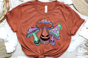 Mushroom Halloween Sublimation