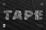 Duct Tape Text Effect Mockup, a Brushes & More by veila.me (Thumbnail 2 of 8)