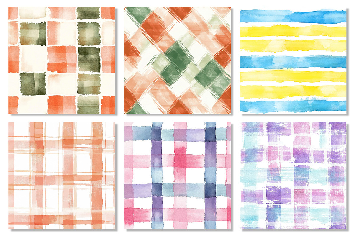 Plaid Stripe Check Pattern, a Texture Graphic by Dream Creation (Photo 3 of 6)