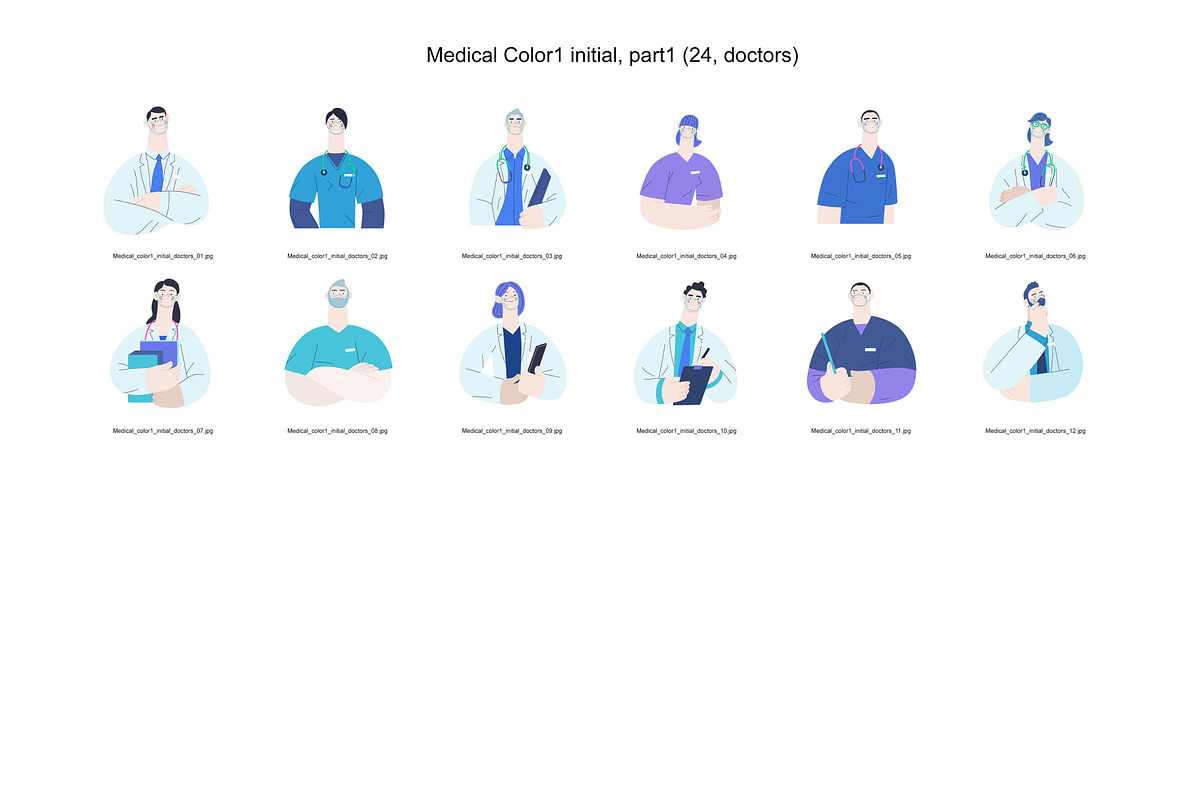 Medical, Part 1, colors 1&3, a Templates & Theme by Grivina's shop (Photo 10 of 15)