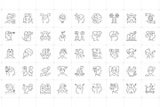 Animated Psychologist Icons, an Outline Icon by Prosymbols (Thumbnail 4 of 6)