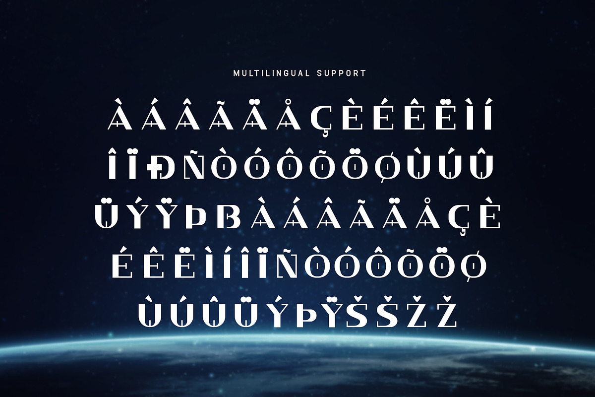 Cryptonus-Unique Modern Display Font, a Serif Font by overlaytemplates (Photo 5 of 5)