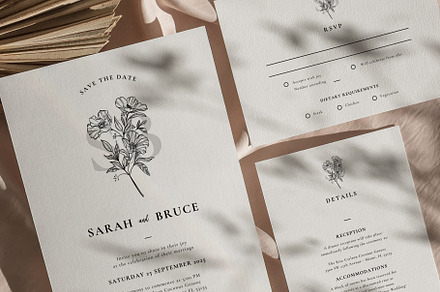Minimalist Invitation Canva Template
