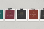 WANDERLUST Logo & Icon Pack, a Branding & Logo Template by Marigold Studios (Thumbnail 6 of 12)