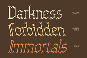 CS Drusilla – Blackletter Font, a Blackletter Font by Craft Supply Co. (Thumbnail 3 of 8)