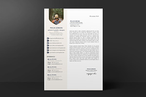 Resume / CV Cover Letter Template