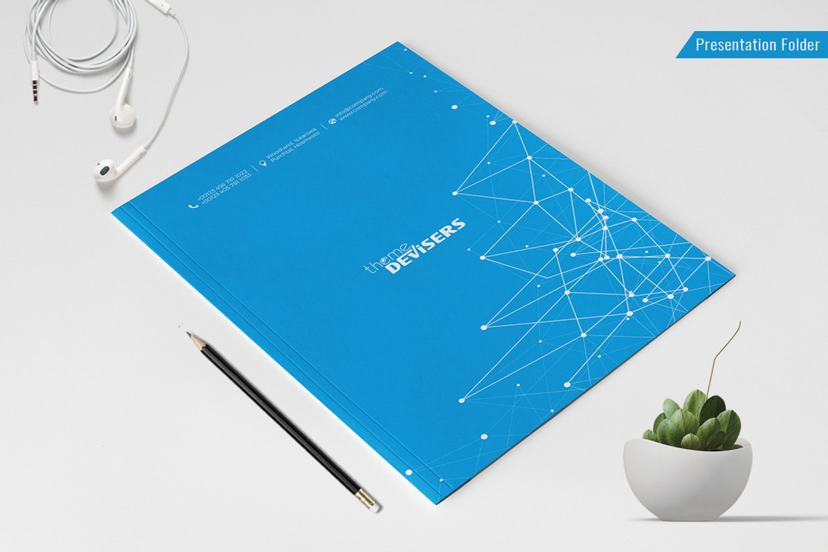 Corporate Identity, a Stationery Template by ThemeDevisers (Photo 6 of 12)