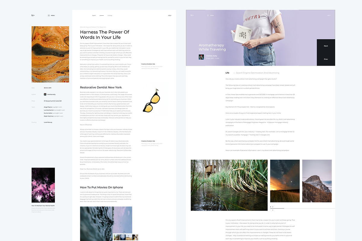 H+ UI Kit, an UI Kit Template by gateprofile (Photo 9 of 11)