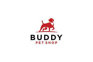 Dog logo and icon design vector, a Templates & Theme by boriman05