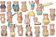 Teddy Bears, an Illustration by clipick (Thumbnail 2 of 5)