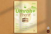 Umrah Plus City Tour Flyer, a Flyer Template by Aarley Kaiven (Thumbnail 2 of 2)