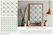 pastel floral seamless patterns set, a Pattern Graphic by Patishop Art (Thumbnail 8 of 9)
