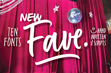 Fave™ Set (10 fonts)