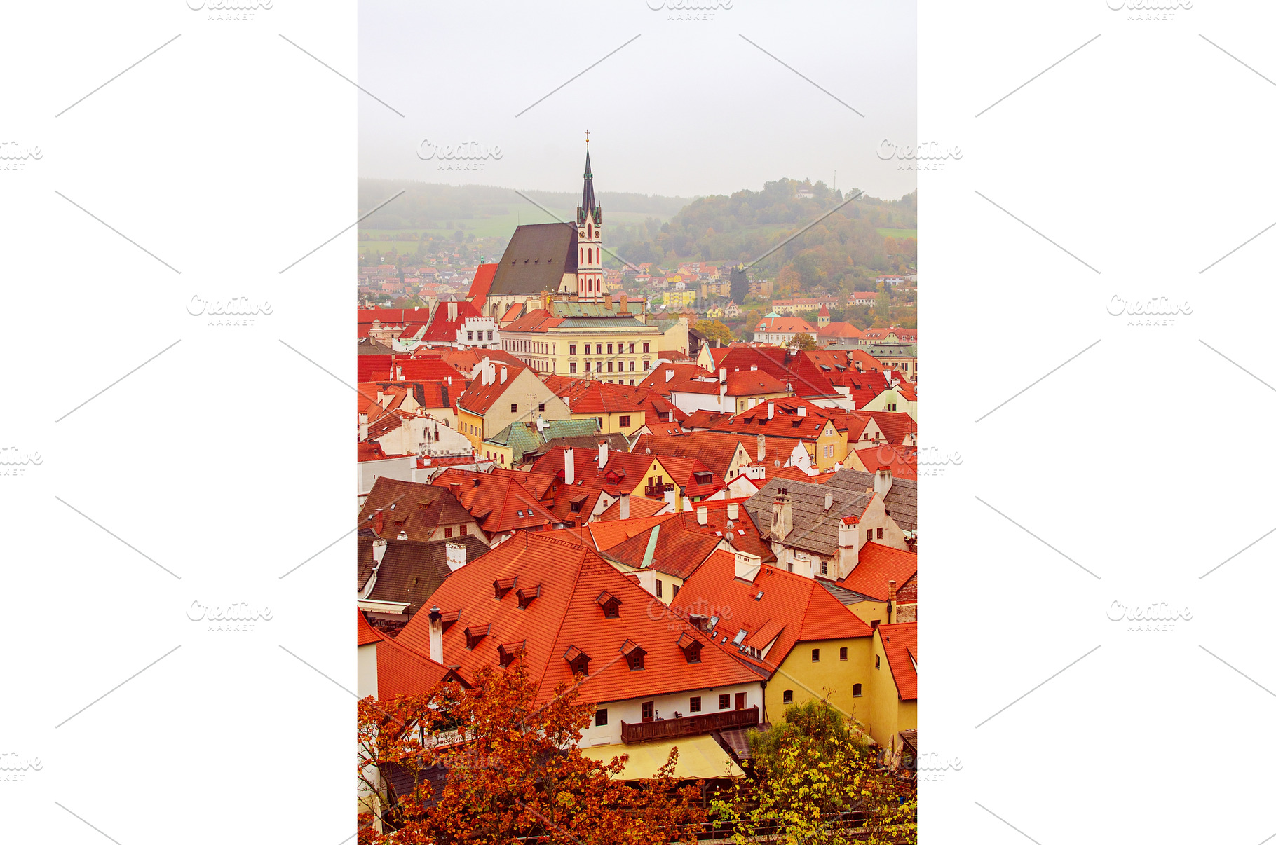 Cesky Krumlov town, an Architecture Photo by Nature and travel