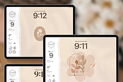 Brown iOS Wallpaper Icons Theme, a Background Graphic by BeeRubby (Thumbnail 4 of 10)