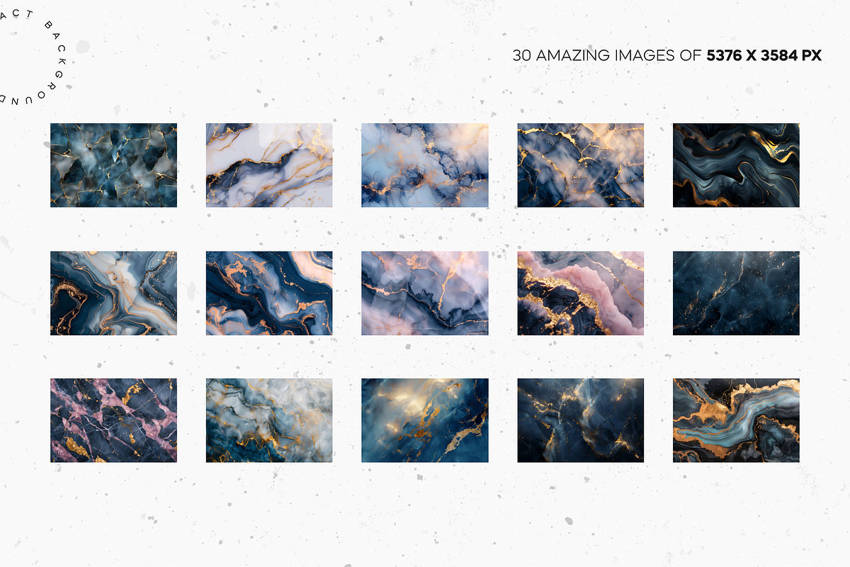 Azure Luxury Marble Textures, a Texture Graphic by Lumeno (Photo 2 of 5)