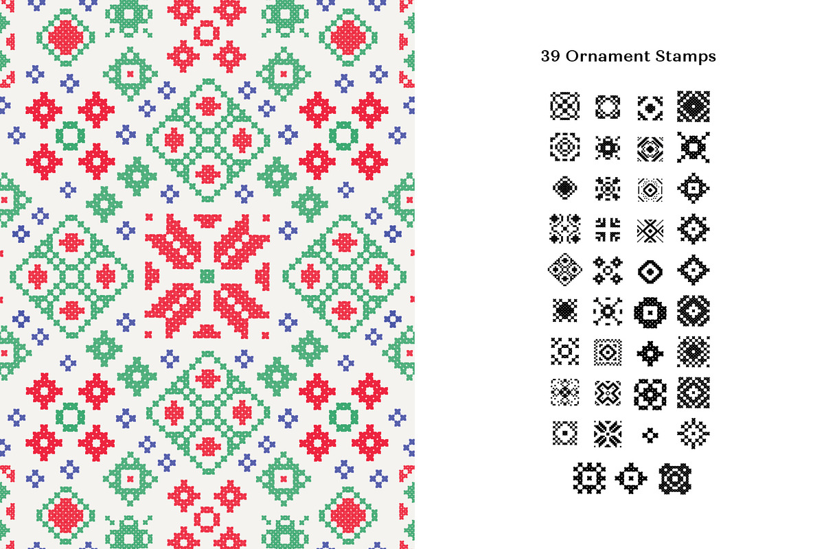 Procreate Cross Stitch Pattern Maker, a Brush Add-On by Pencil Twist (Photo 4 of 10)