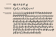 Baliem Typeface, a Blackletter Font by Emyself Design (Thumbnail 6 of 12)