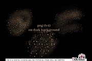 Gold Glitter Overlays Sublimation, a Decorative Illustration by EdeniaArtStudio (Thumbnail 13 of 15)