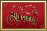 Hemera II - Vintage Decorative Font, a Serif Font by Konstantine Studio (Thumbnail 1 of 9)