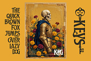 Keyzora Luxury Typeface, a Serif Font by alit design (Thumbnail 18 of 20)