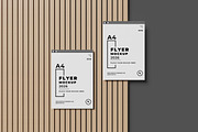 A4 Flyer Brochure Mockup, an Advertising Mockup by AndikaGraphic (Thumbnail 4 of 6)