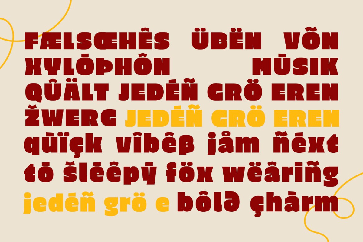 Fluffy Baguette, a Sans Serif Font by graphicook (Photo 5 of 10)