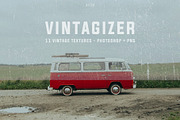 VINTAGIZER Vintage Photoshop Texture, a Templates & Theme by velvetmade.designs (Thumbnail 1 of 9)