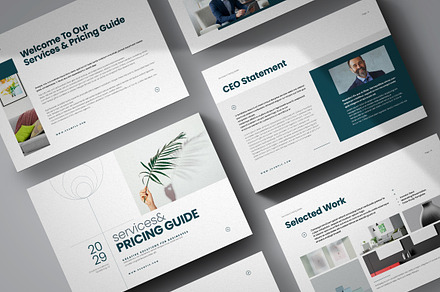 Services & Pricing Guide Landscape