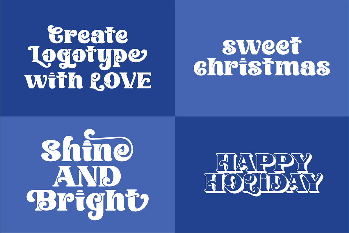 Awesome Christmas, a Serif Font by ahweproject (Photo 8 of 13)