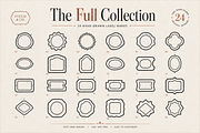 24 Imperfect Hand-Drawn Brand Seals, an Object Graphic by Designs24hr (Thumbnail 2 of 9)