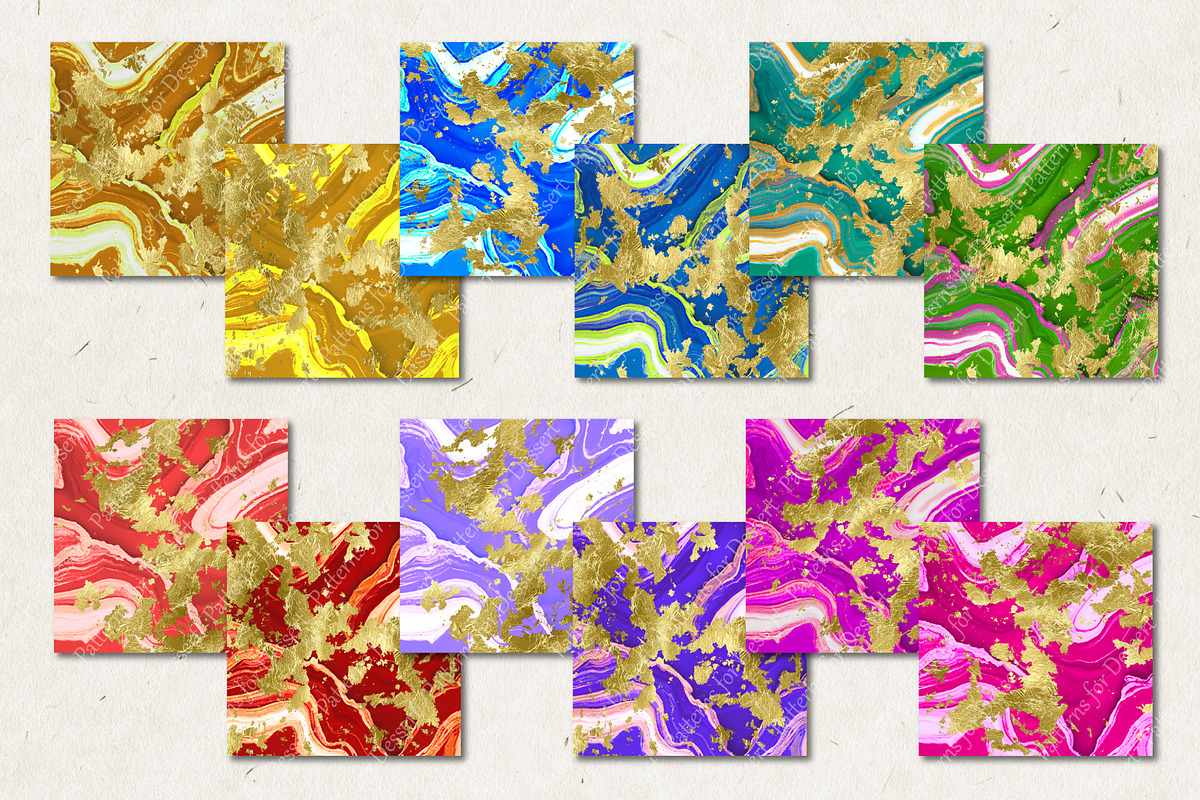 24 Agate Background Textures, a Texture Graphic by Patterns for Dessert (Photo 3 of 8)