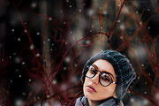 Brushes for Photoshop snow flakes, a Brush Add-On by ColorPhoto (Thumbnail 5 of 5)
