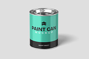 Paint Can - Mockup, a Mockup by Rometheme Std (Thumbnail 2 of 5)