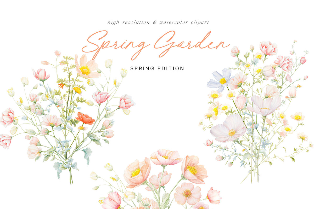 Spring Gardens - Watercolor Edition, an Object Illustration by Isabelle Salem (Photo 7 of 12)