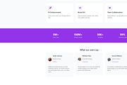 Canva Inspired Landing Page, a React Template by Dz Akali (Thumbnail 2 of 4)