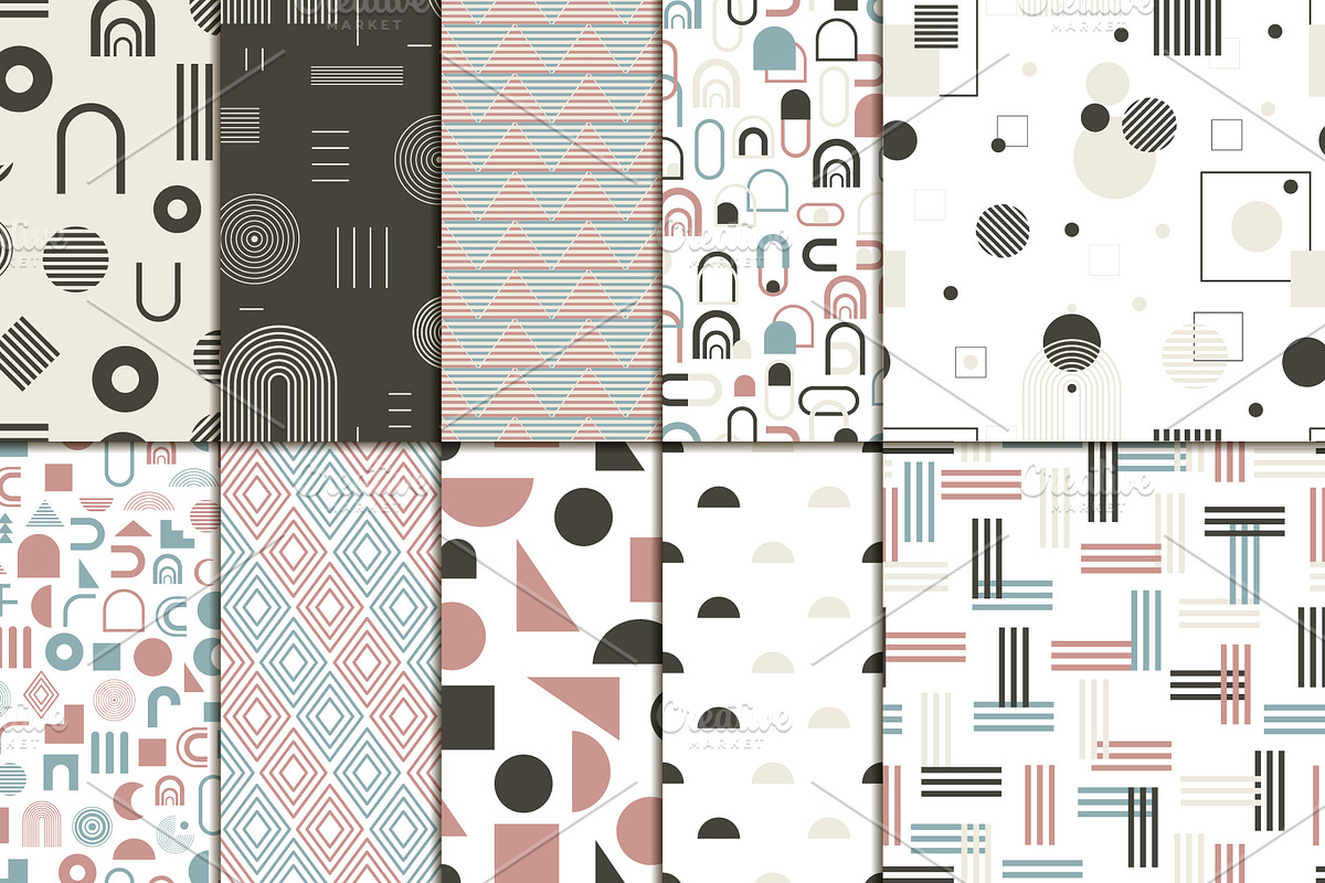 Boho Geometric & Abstract Shapes, a Graphic by Svetlana Avv (Photo 6 of 6)