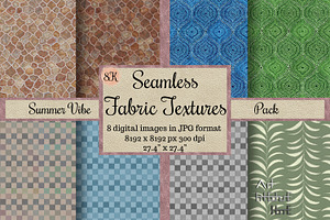 84 Seamless Fabric Textures 8K Paper