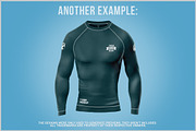 Long Sleeve Compression Mockup PSD, a Shirt Mockup by Bruno's Shop (Thumbnail 4 of 5)