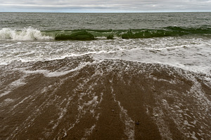 Green ocean wave rolling, a Nature Photo by Elena Vagengeim