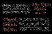 Sullyan Modern Calligraphy, a Blackletter Font by TypeClassHeroes (Thumbnail 8 of 12)