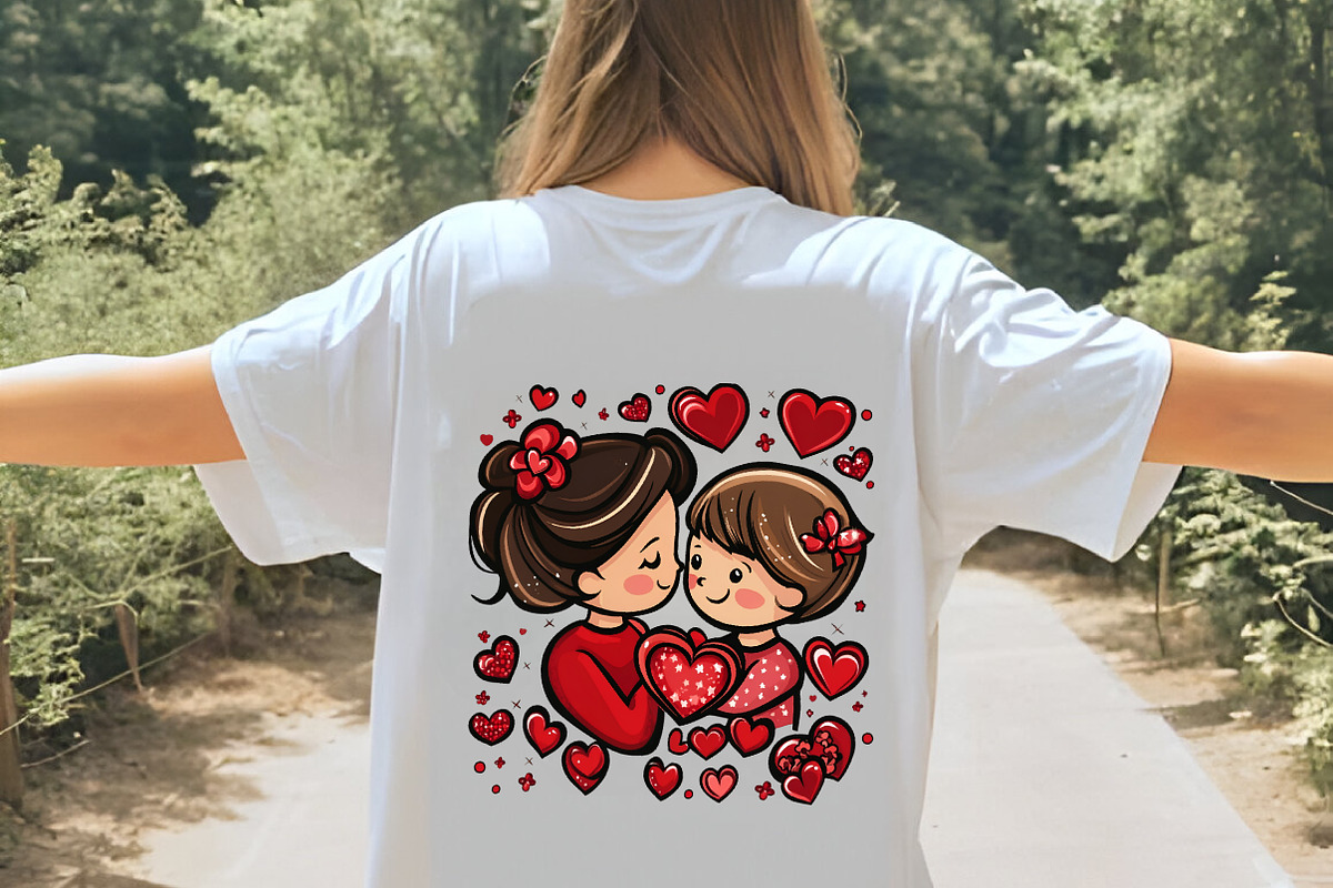 Colorful Kawaii Mother's Day Clipart, an Illustration by Digital Artistic99 (Photo 5 of 9)