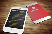 Developer Business Card (25% Off), a Business Card Template by Pentaclay (Thumbnail 1 of 6)
