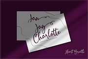 Heart Breath a Beautiful Script Font, a Script Font by Vilogsign (Thumbnail 5 of 9)
