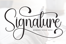 Signature | Script Font