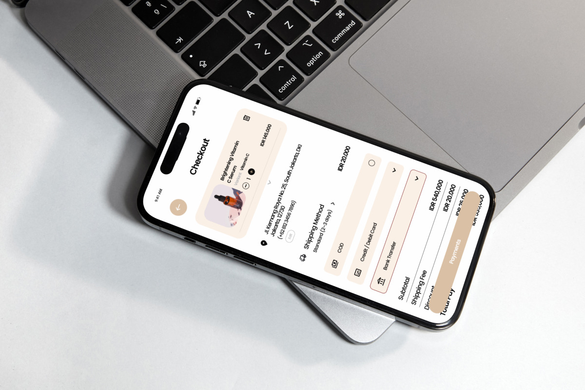 Olivyne – Cosmetic Shop Mobile App, an App Template by twinstd (Photo 5 of 5)