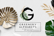 Greenery Summer Design Set, a Texture Illustration by Graphic Box (Thumbnail 4 of 9)