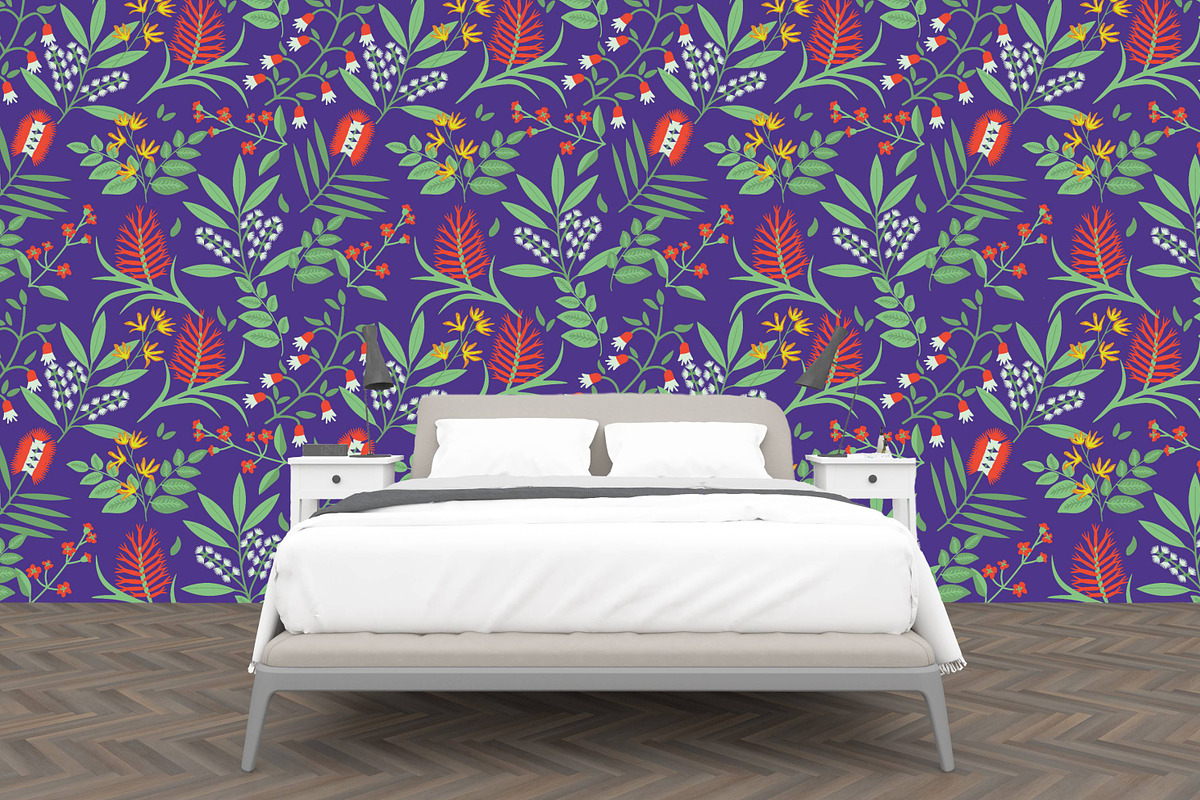 Australian native flowers, a Pattern Graphic by elyomys (Photo 3 of 3)