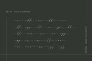 Gettins - Modern Calligraphy Script, a Script Font by Nirmana Visual (Thumbnail 3 of 14)