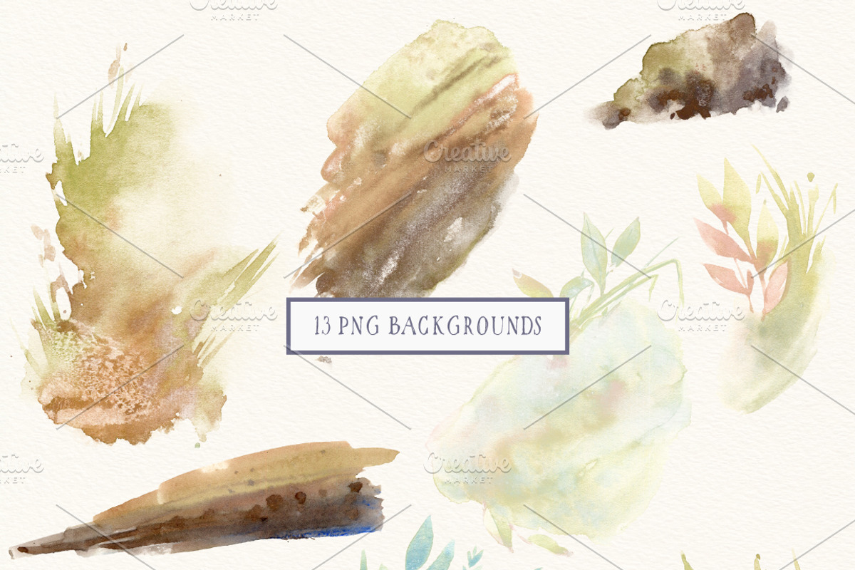FOREST WALK Watercolor set, an Illustration by Lemaris (Photo 4 of 8)